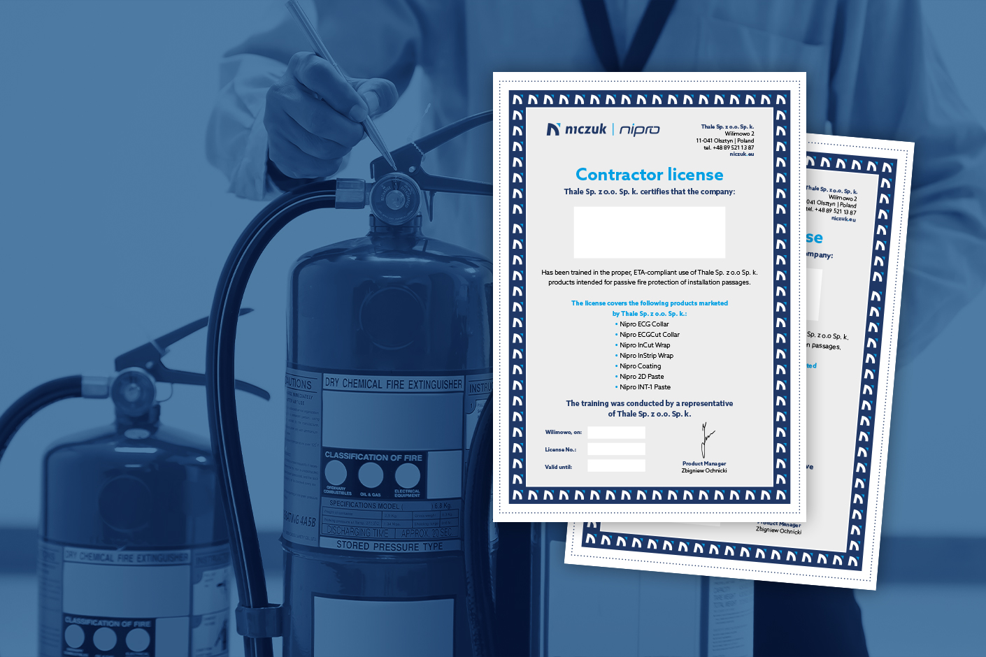 Get a Contractor's Licence with our training courses.